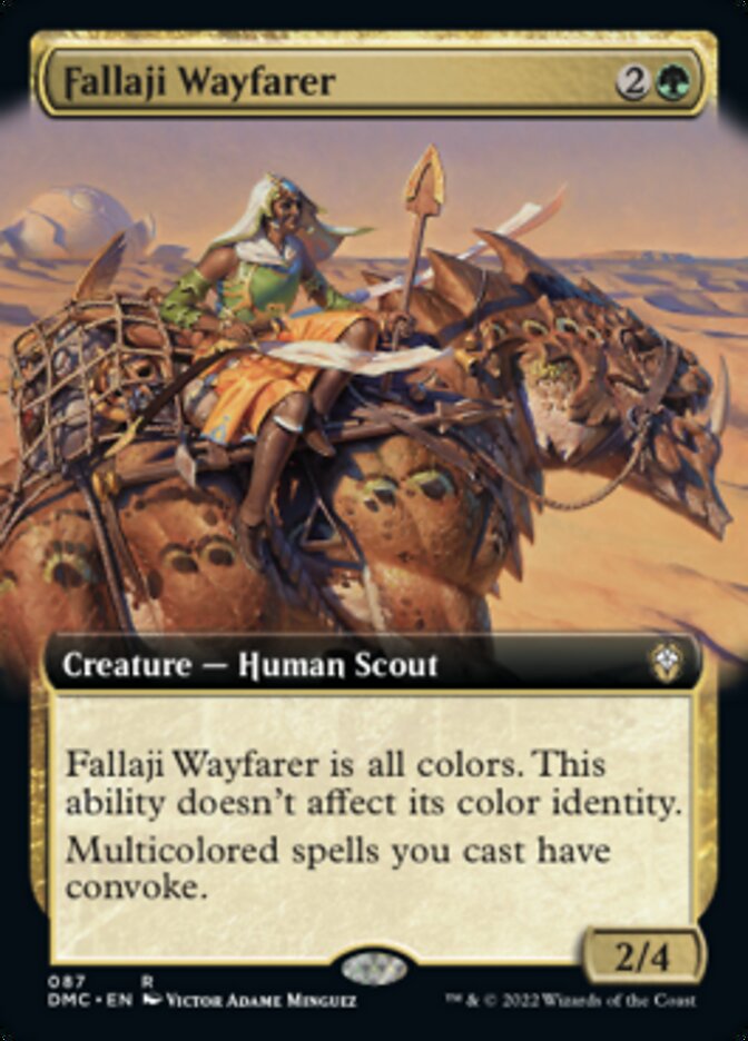 Fallaji Wayfarer (Extended Art) [Dominaria United Commander] - Destination Retro