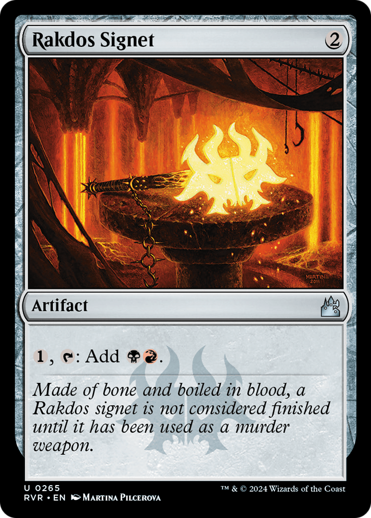 Rakdos Signet [Ravnica Remastered] - Destination Retro