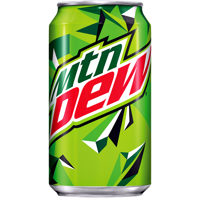 Mountain Dew Soda Can - Destination Retro