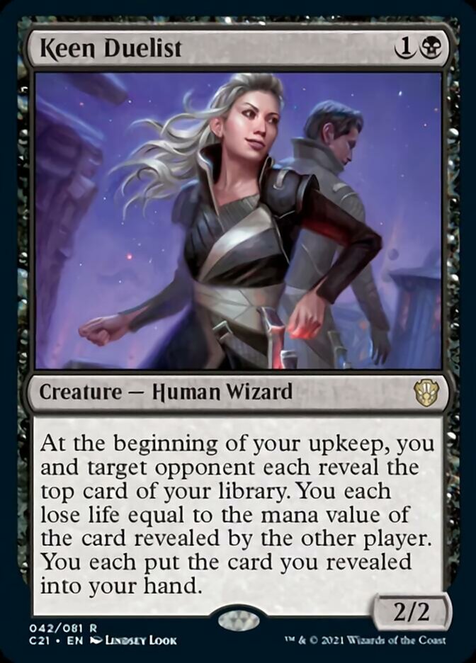 Keen Duelist [Commander 2021] - Destination Retro