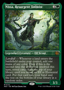 Nissa, Resurgent Animist (Foil Etched) [March of the Machine: The Aftermath] - Destination Retro