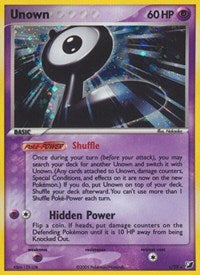Unown (L) (L/28) [EX: Unseen Forces] - Destination Retro
