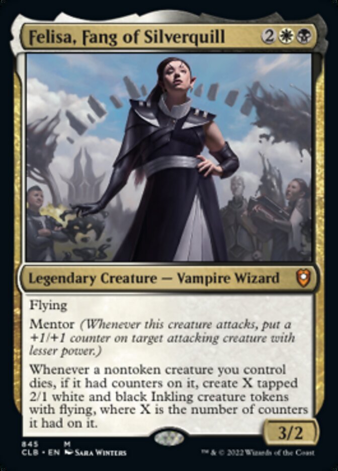 Felisa, Fang of Silverquill [Commander Legends: Battle for Baldur's Gate] - Destination Retro