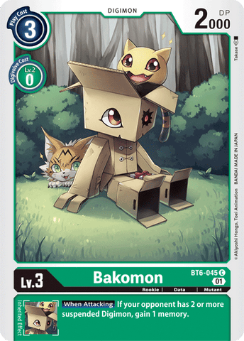 Bakomon [BT6-045] [Double Diamond] - Destination Retro