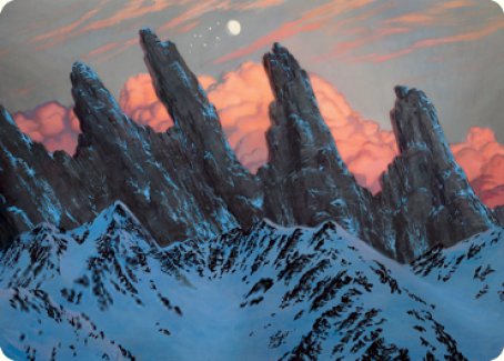 Mountain (275) Art Card [Dungeons & Dragons: Adventures in the Forgotten Realms Art Series] - Destination Retro