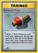 Pokemon Flute (86/102) [Base Set 1st Edition] - Destination Retro