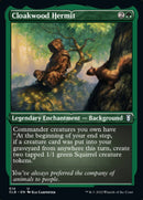 Cloakwood Hermit (Foil Etched) [Commander Legends: Battle for Baldur's Gate] - Destination Retro