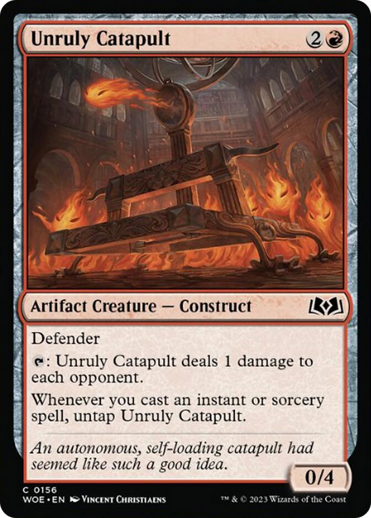 Unruly Catapult [Wilds of Eldraine] - Destination Retro