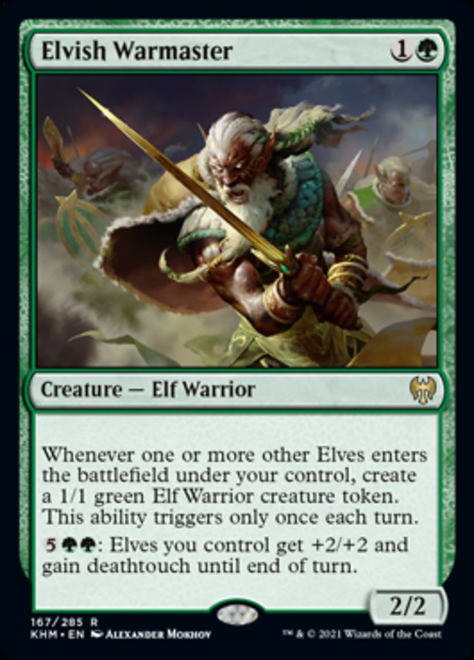 Elvish Warmaster [Kaldheim] - Destination Retro