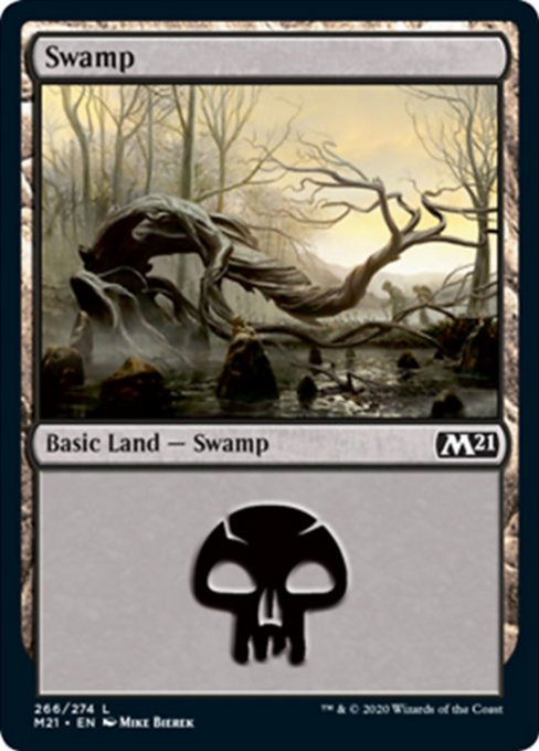 Swamp [Core Set 2021] - Destination Retro