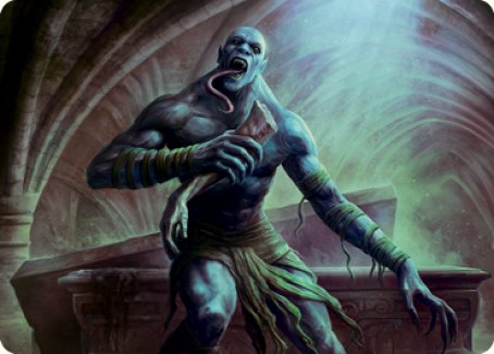Ghoul Art Card [Dungeons & Dragons: Adventures in the Forgotten Realms Art Series] - Destination Retro