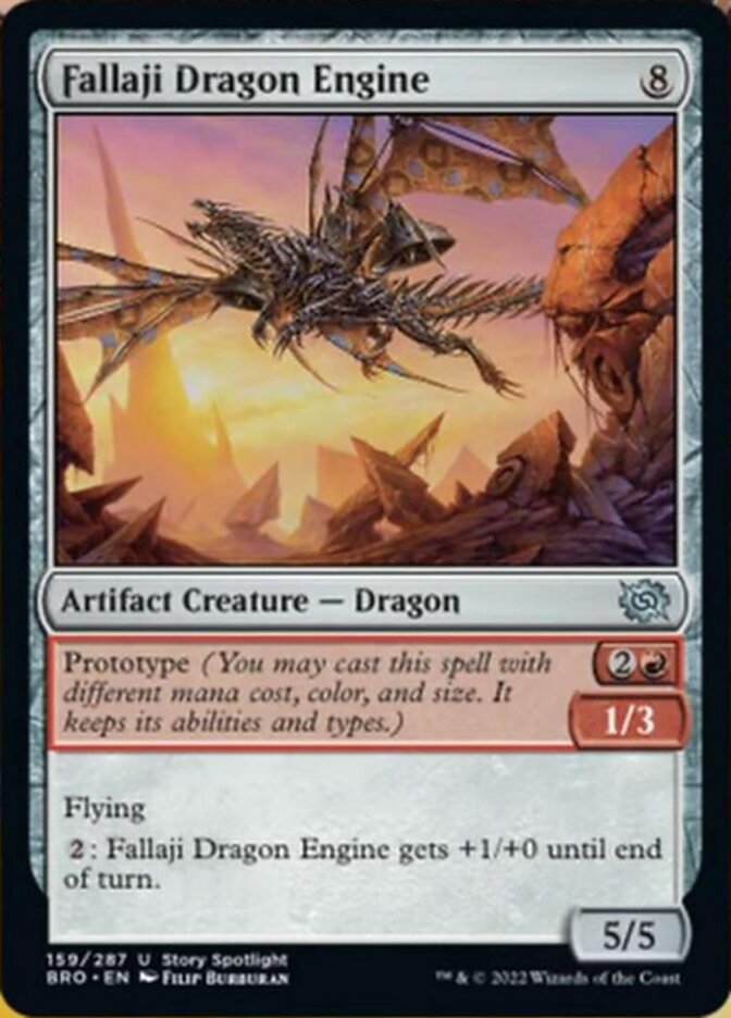 Fallaji Dragon Engine [The Brothers' War] - Destination Retro