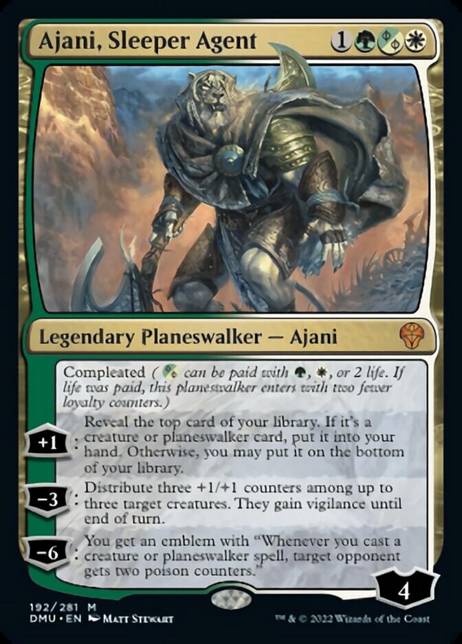 Ajani, Sleeper Agent [Dominaria United] - Destination Retro