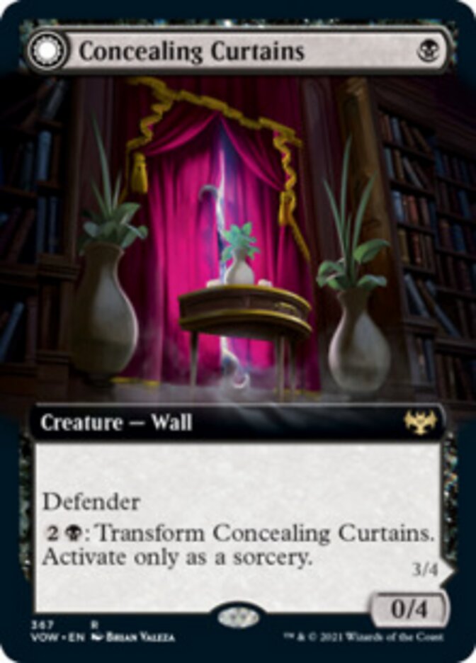 Concealing Curtains // Revealing Eye (Extended) [Innistrad: Crimson Vow] - Destination Retro