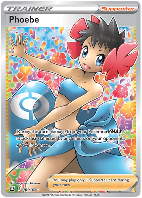Phoebe (161/163) [Sword & Shield: Battle Styles] - Destination Retro