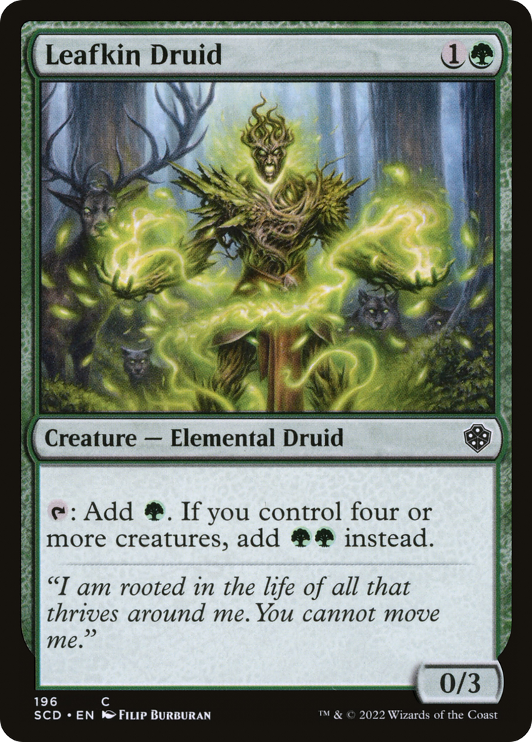 Leafkin Druid [Starter Commander Decks] - Destination Retro