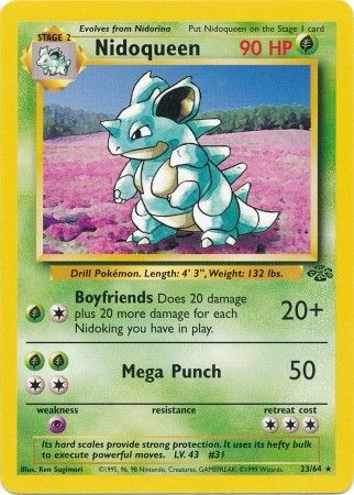 Nidoqueen (23/64) [Jungle Unlimited] - Destination Retro