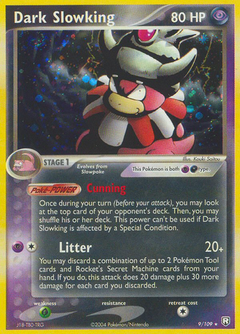 Dark Slowking (9/109) [EX: Team Rocket Returns] - Destination Retro