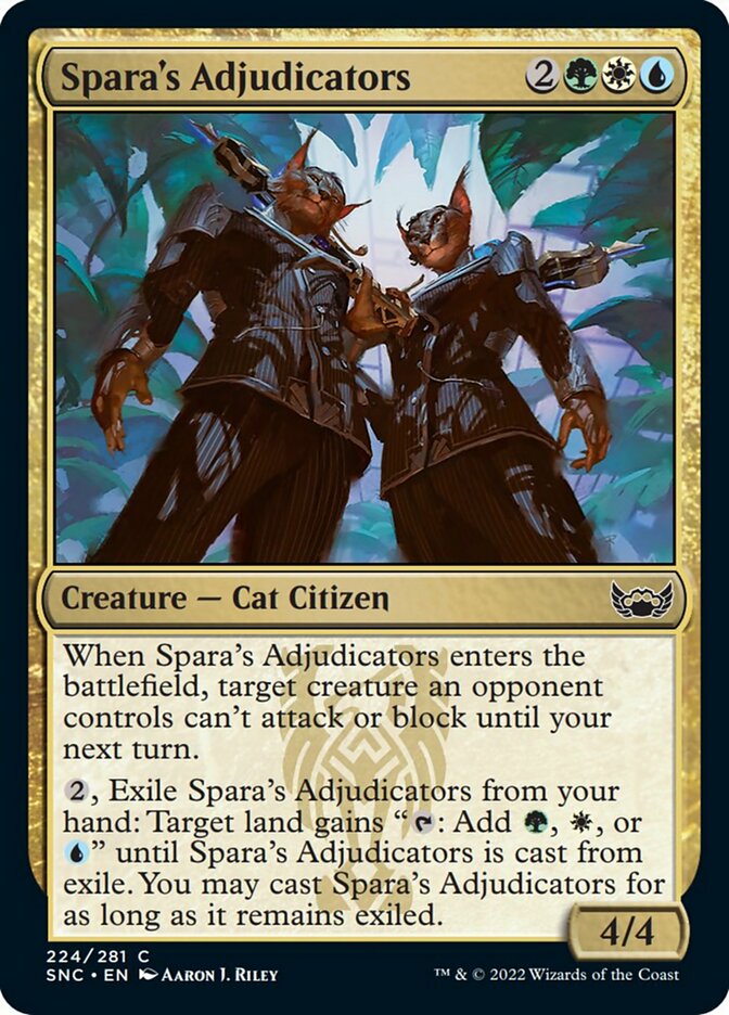 Spara's Adjudicators [Streets of New Capenna] - Destination Retro