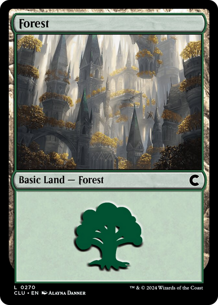 Forest (0270) [Ravnica: Clue Edition] - Destination Retro