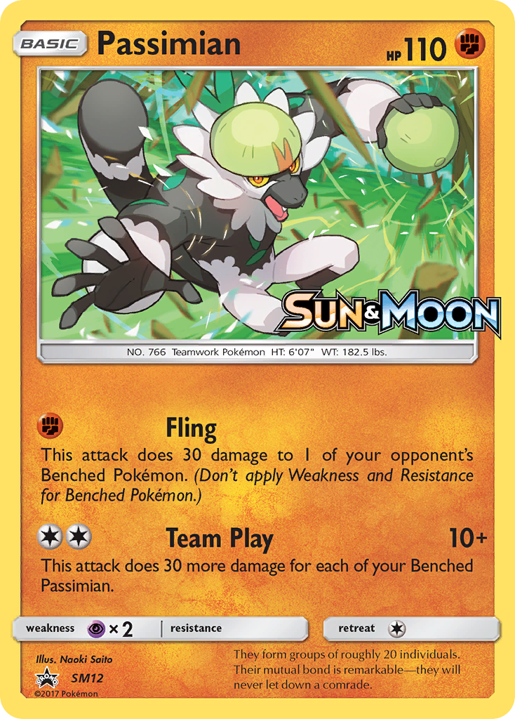 Passimian (SM12) [Sun & Moon: Black Star Promos] - Destination Retro