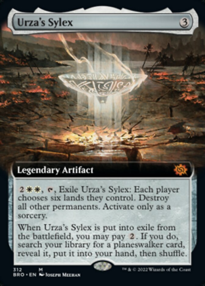 Urza's Sylex (Extended Art) [The Brothers' War] - Destination Retro