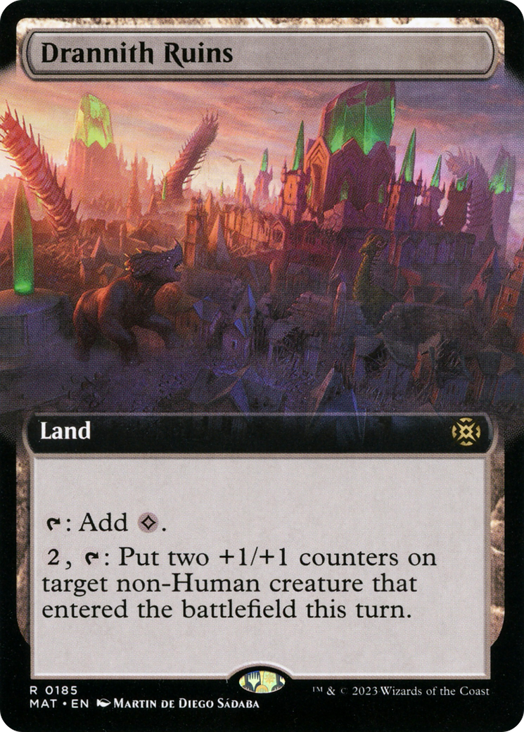 Drannith Ruins (Extended Art) [March of the Machine: The Aftermath] - Destination Retro