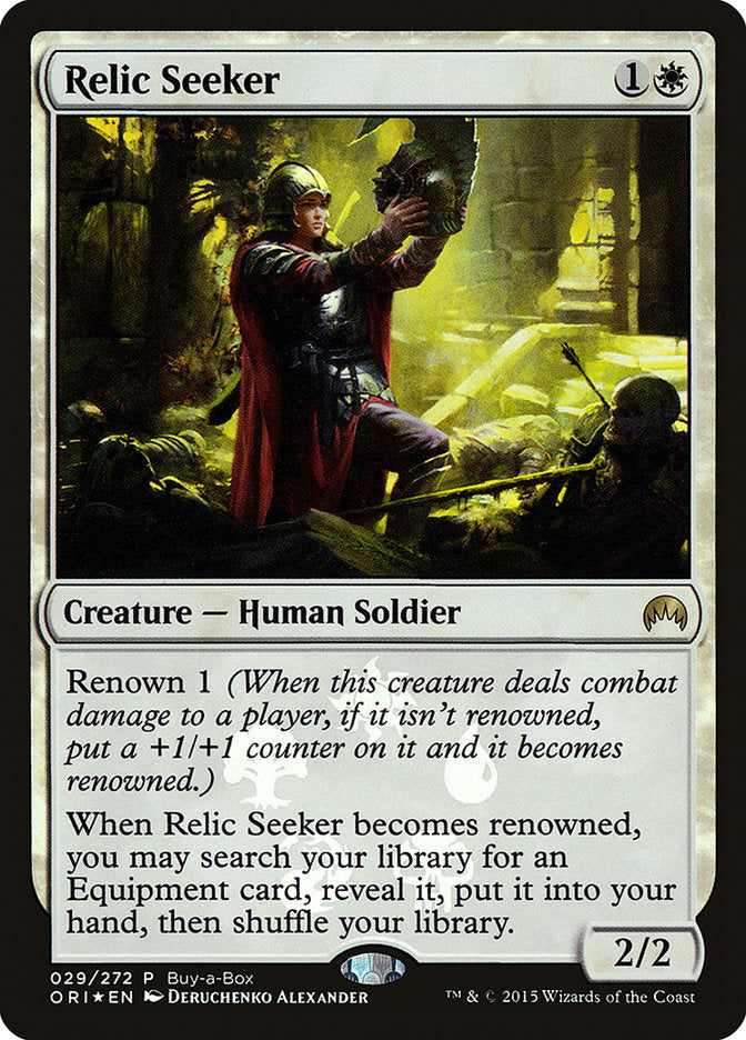 Relic Seeker (Buy-A-Box) [Magic Origins Promos] - Destination Retro