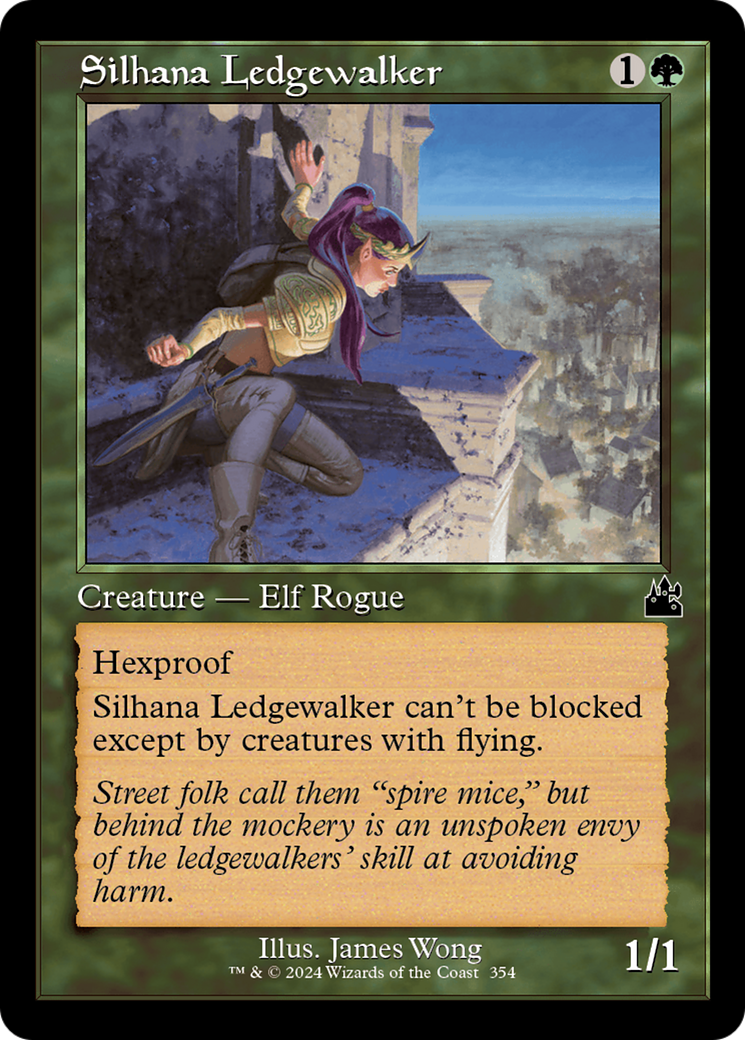 Silhana Ledgewalker (Retro Frame) [Ravnica Remastered] - Destination Retro