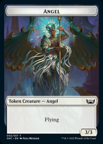 Angel Token [Streets of New Capenna Tokens] - Destination Retro