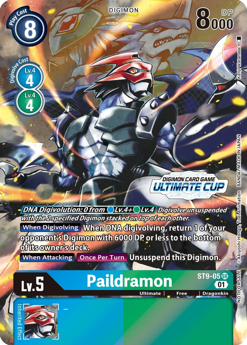 Paildramon [ST9-05] (April Ultimate Cup 2022) [Starter Deck: Ultimate Ancient Dragon Promos] - Destination Retro