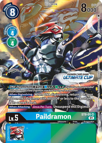 Paildramon [ST9-05] (April Ultimate Cup 2022) [Starter Deck: Ultimate Ancient Dragon Promos] - Destination Retro