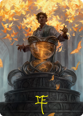 Introduction to Prophecy Art Card (Gold-Stamped Signature) [Strixhaven: School of Mages Art Series] - Destination Retro