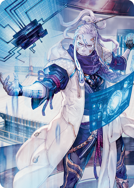 Tameshi, Reality Architect 2 Art Card [Kamigawa: Neon Dynasty Art Series] - Destination Retro