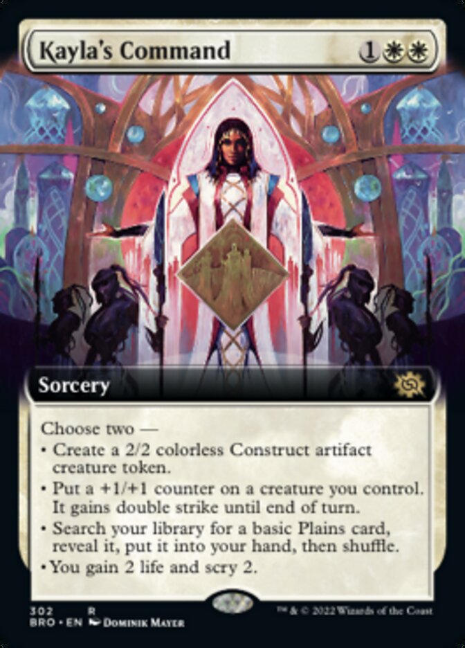 Kayla's Command (Extended Art) [The Brothers' War] - Destination Retro