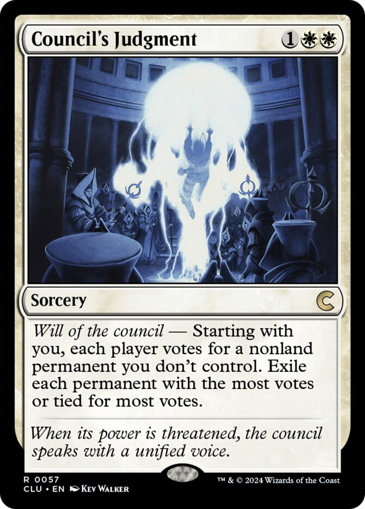 Council's Judgment [Ravnica: Clue Edition] - Destination Retro