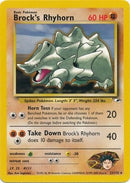 Brock's Rhyhorn (22/132) [Gym Heroes Unlimited] - Destination Retro