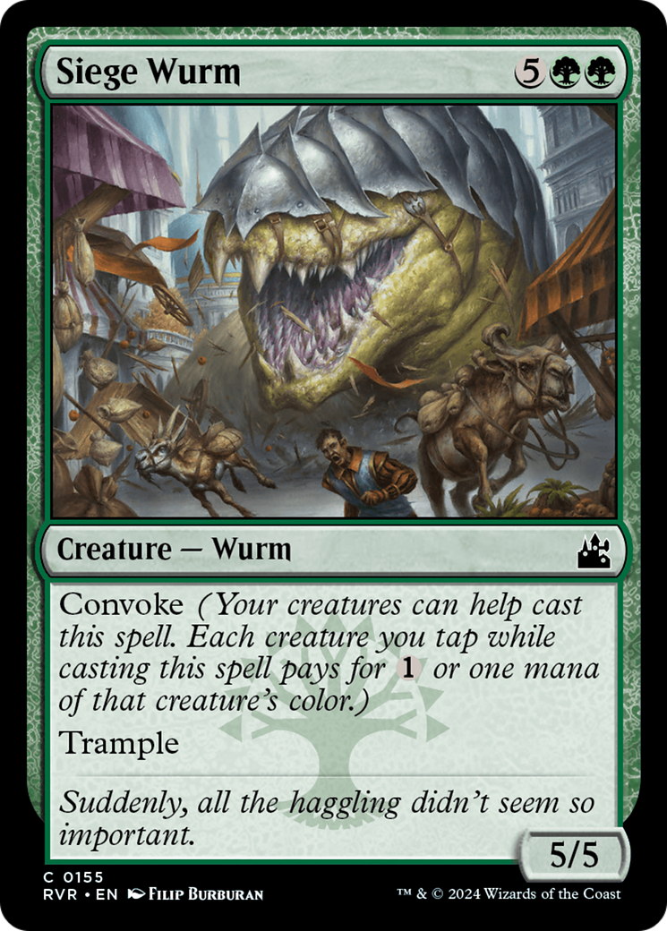 Siege Wurm [Ravnica Remastered] - Destination Retro