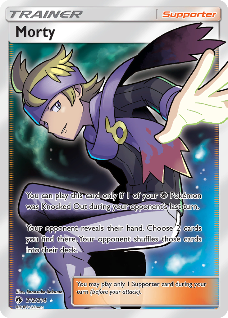 Morty (212/214) [Sun & Moon: Lost Thunder] - Destination Retro