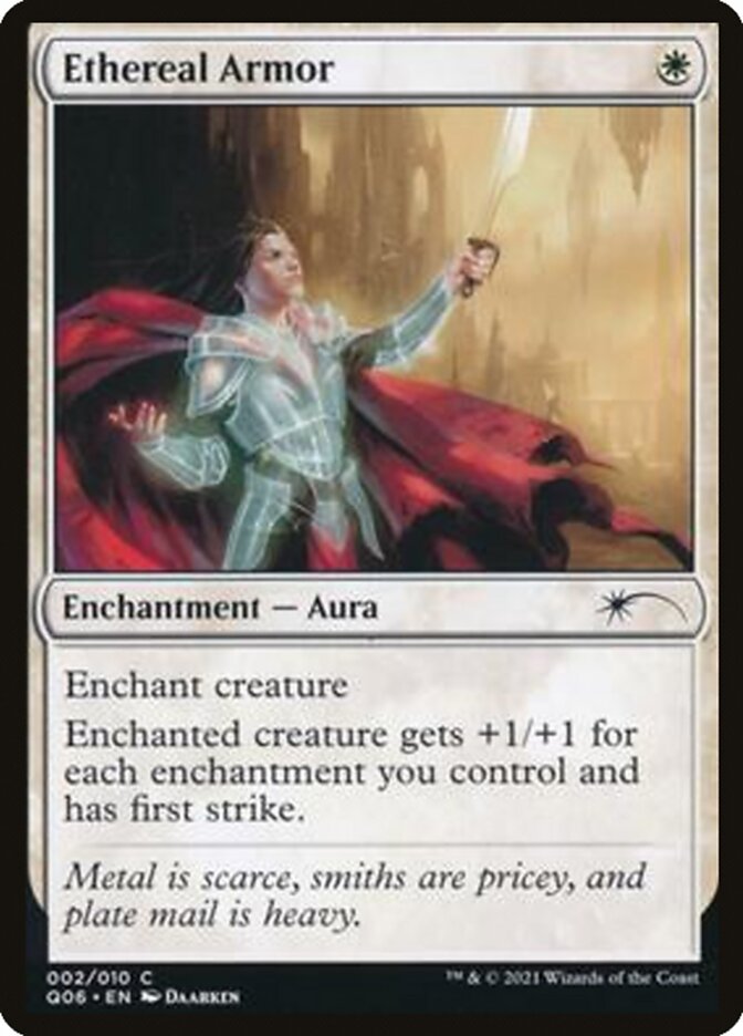 Ethereal Armor [Pioneer Challenger Decks 2021] - Destination Retro