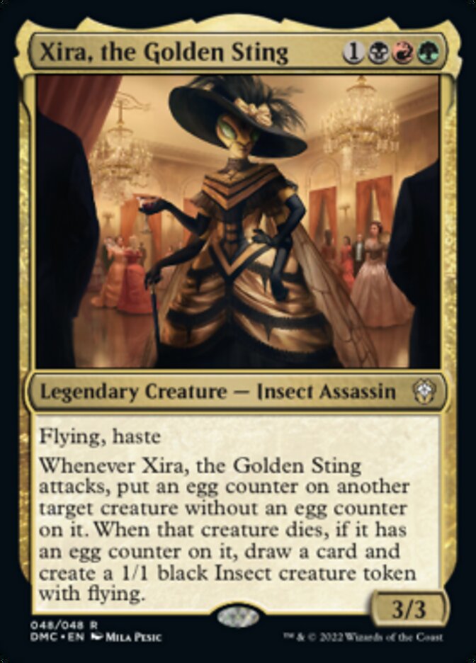 Xira, the Golden Sting [Dominaria United Commander] - Destination Retro