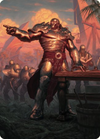 Karn, Living Legacy Art Card 1 [Dominaria United Art Series] - Destination Retro