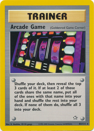 Arcade Game (83/111) [Neo Genesis Unlimited] - Destination Retro