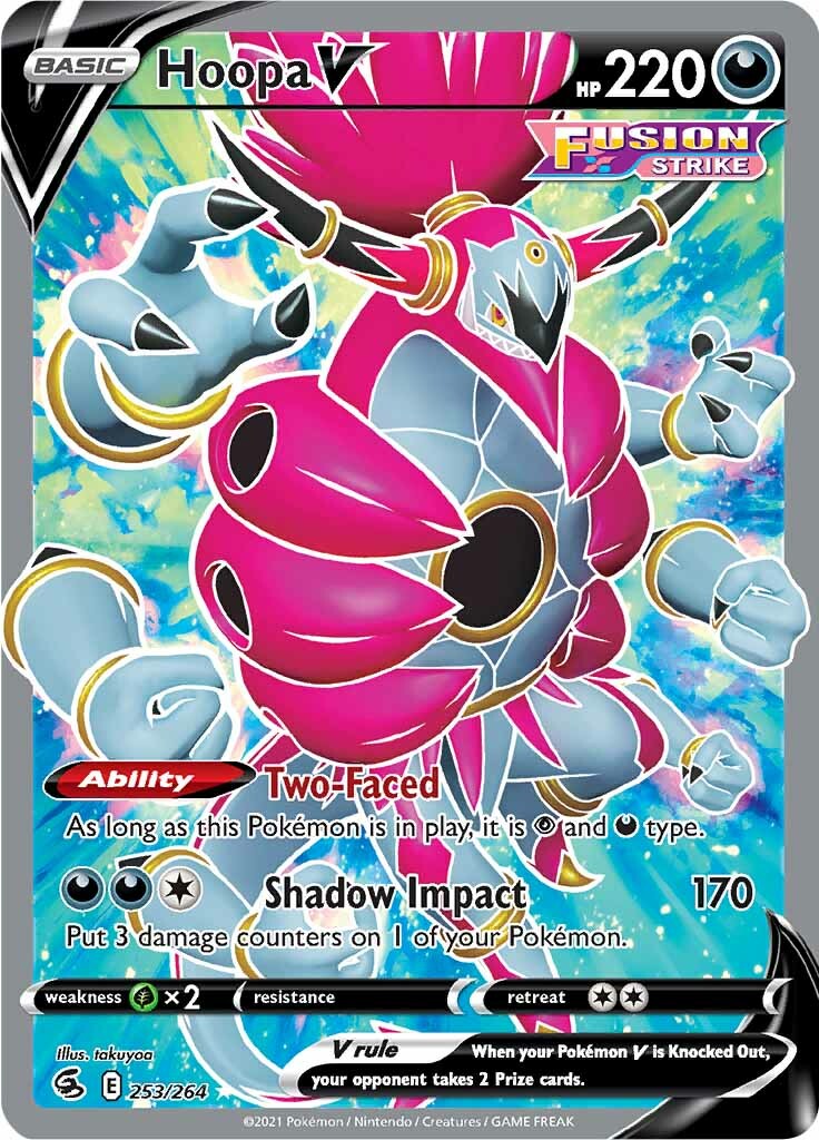 Hoopa V (253/264) [Sword & Shield: Fusion Strike] - Destination Retro