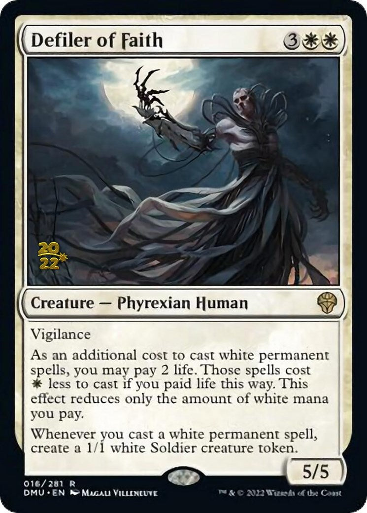 Defiler of Faith [Dominaria United Prerelease Promos] - Destination Retro