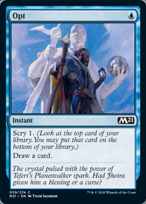 Opt [Core Set 2021] - Destination Retro