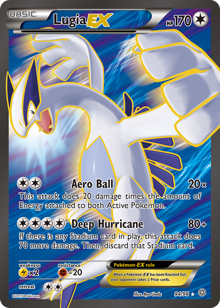 Lugia EX (94/98) [XY: Ancient Origins] - Destination Retro