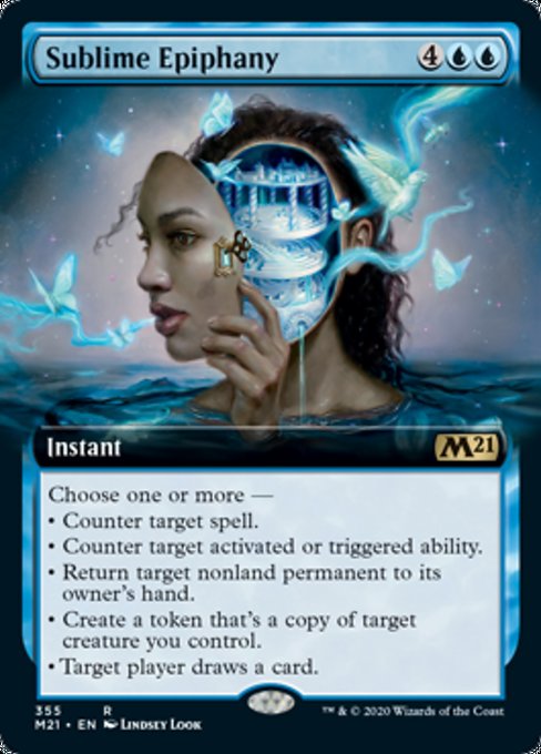 Sublime Epiphany (Extended Art) [Core Set 2021] - Destination Retro