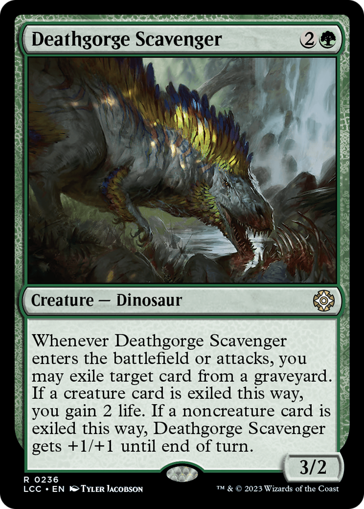 Deathgorge Scavenger [The Lost Caverns of Ixalan Commander] - Destination Retro
