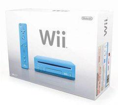 Blue Nintendo Wii System - Wii - Destination Retro